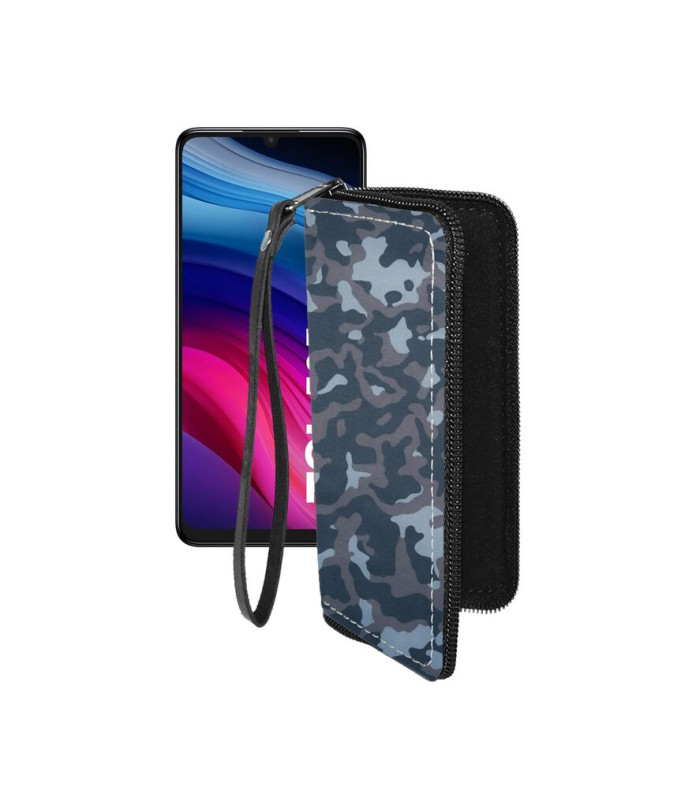 Чохол-гаманець з екошкіри для телефону TCL 505