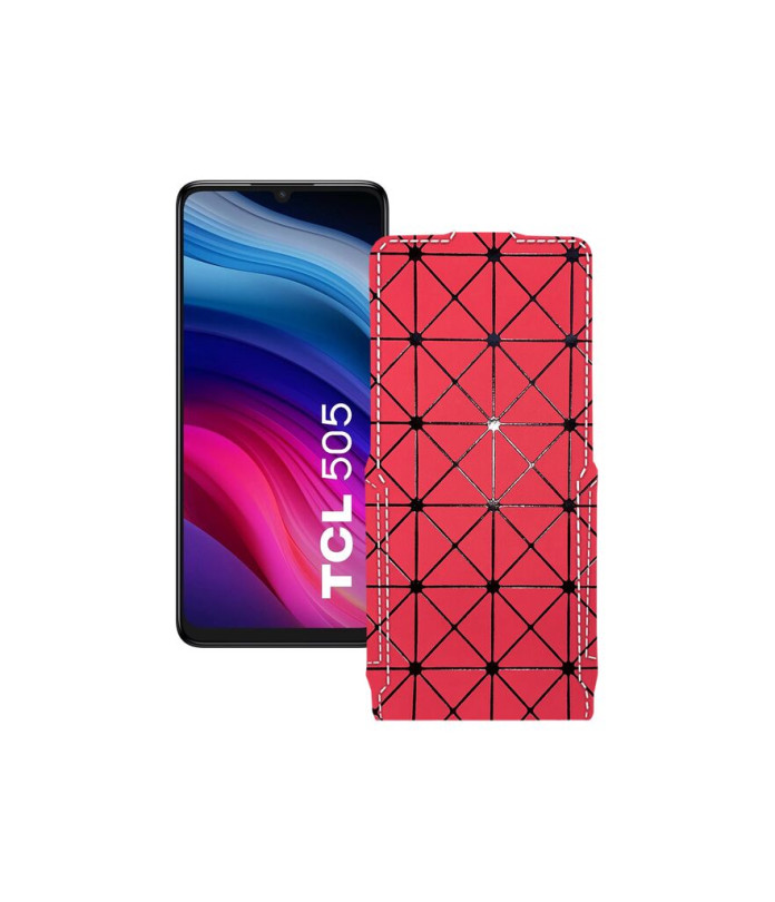 Чохол-флип з екошкіри для телефону TCL 505