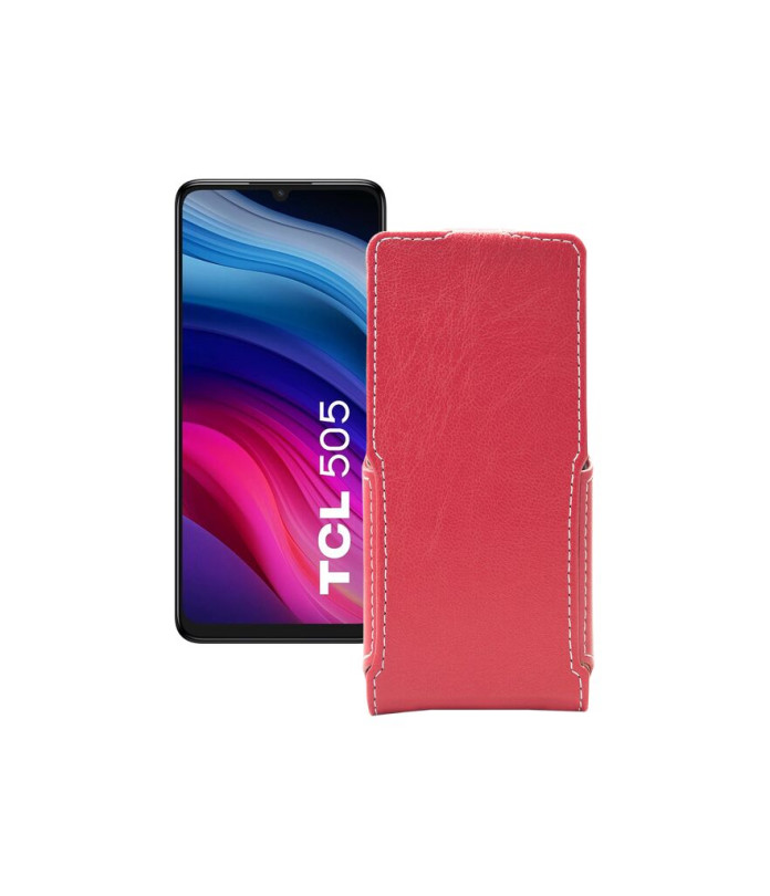 Чохол-флип з екошкіри для телефону TCL 505