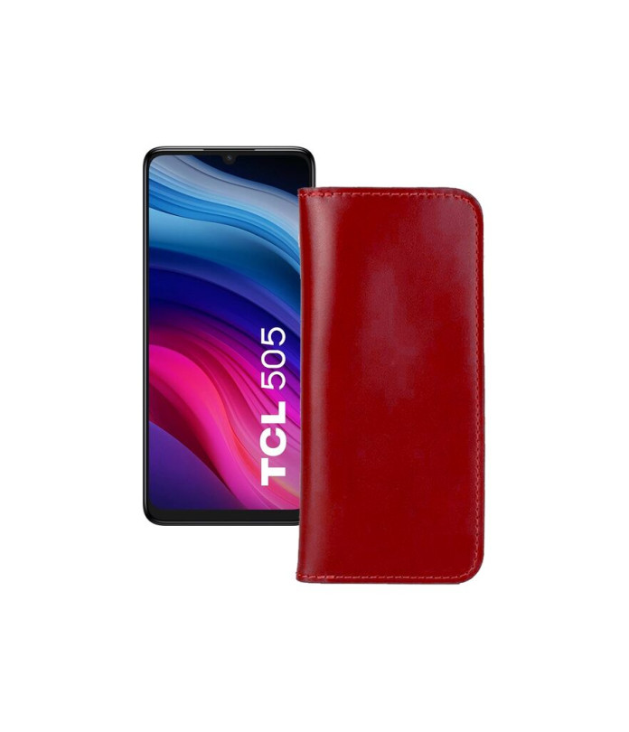 Портмоне з екошкіри для телефону TCL 505