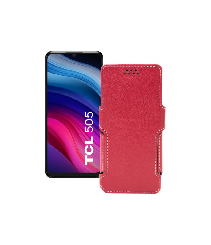 Чохол-книжка з екошкіри для телефону TCL 505