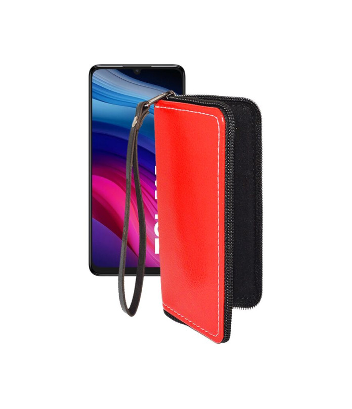 Чохол-гаманець з екошкіри для телефону TCL 505