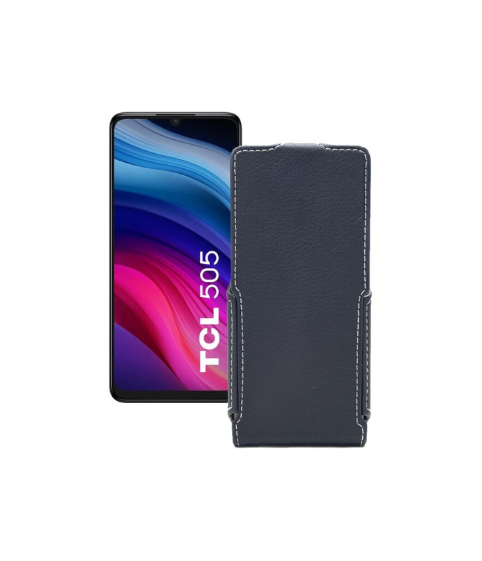 Чохол-флип з екошкіри для телефону TCL 505