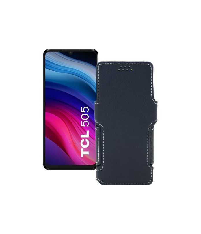 Чохол-книжка з екошкіри для телефону TCL 505