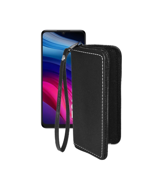 Чохол-гаманець з екошкіри для телефону TCL 505