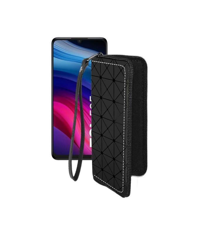 Чохол-гаманець з екошкіри для телефону TCL 505