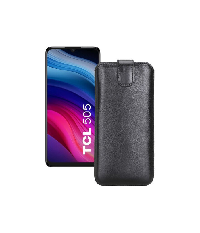 Витяжка зі шкіри для телефону TCL 505