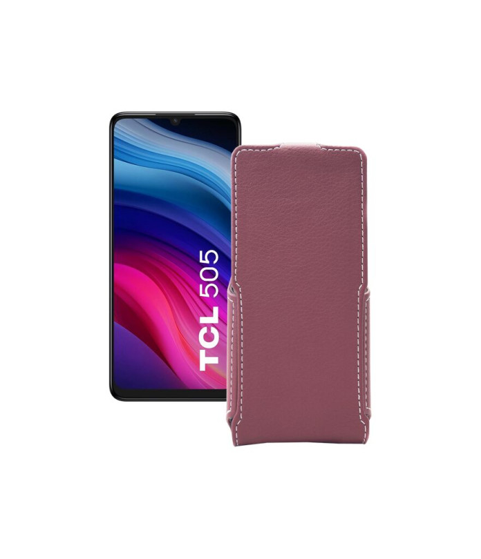 Чохол-флип з екошкіри для телефону TCL 505