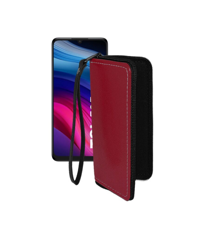 Чохол-гаманець з екошкіри для телефону TCL 505