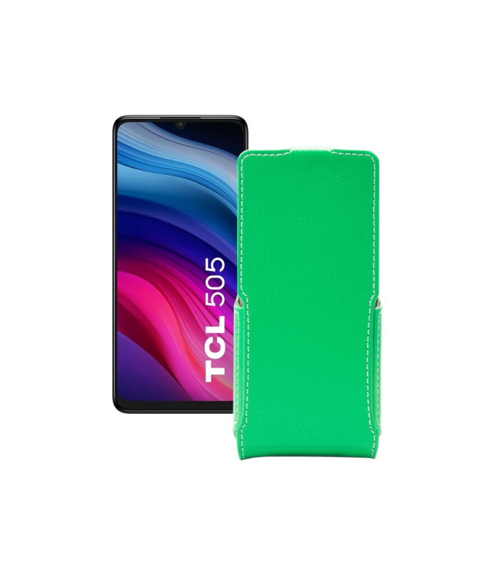 Чохол-флип з екошкіри для телефону TCL 505