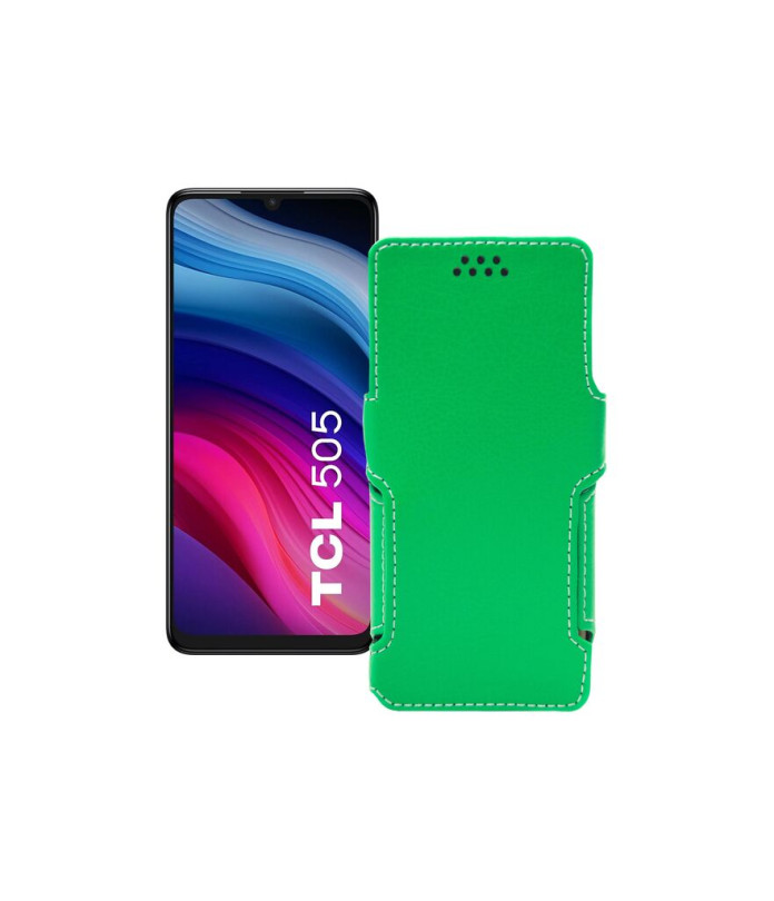 Чохол-книжка з екошкіри для телефону TCL 505