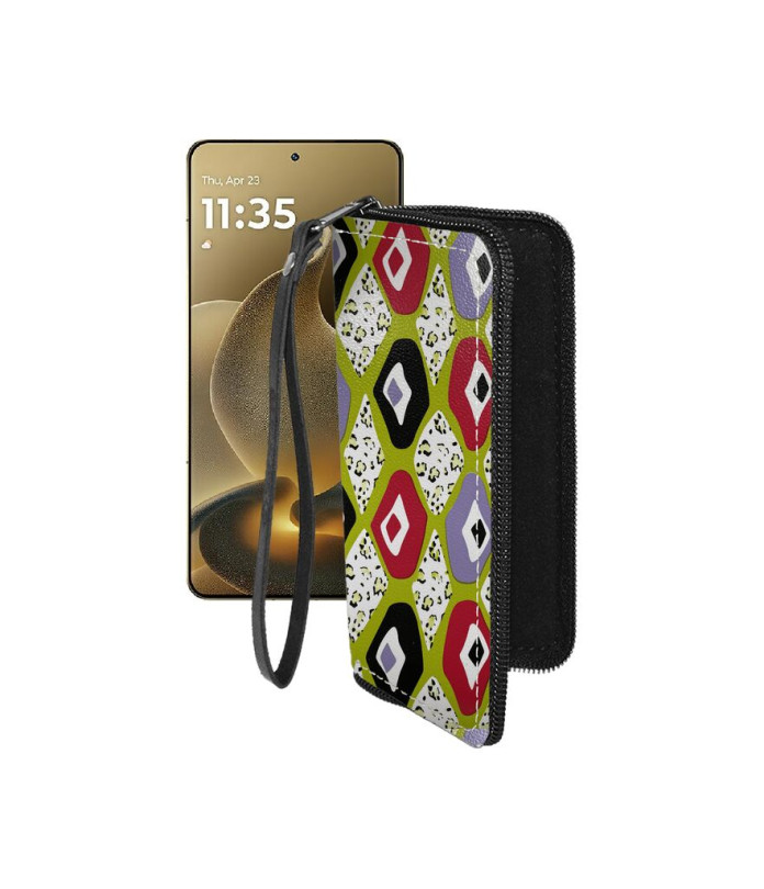 Чохол-гаманець з екошкіри для телефону Motorola Signature