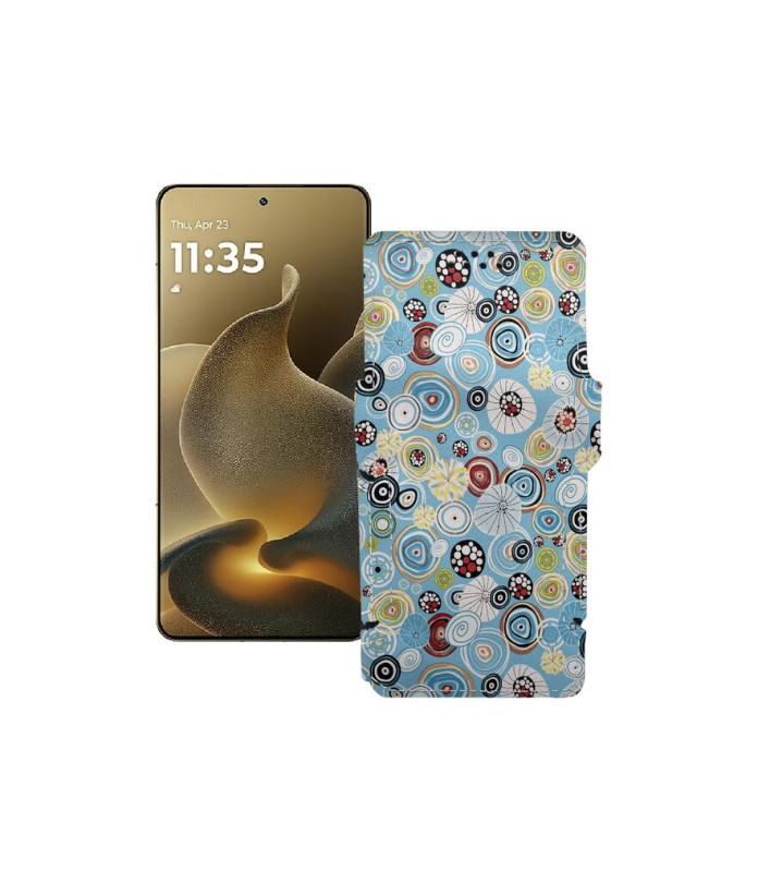 Чохол-книжка з екошкіри для телефону Motorola Signature