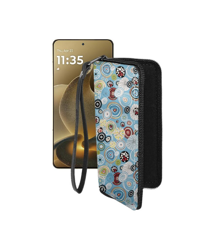 Чохол-гаманець з екошкіри для телефону Motorola Signature