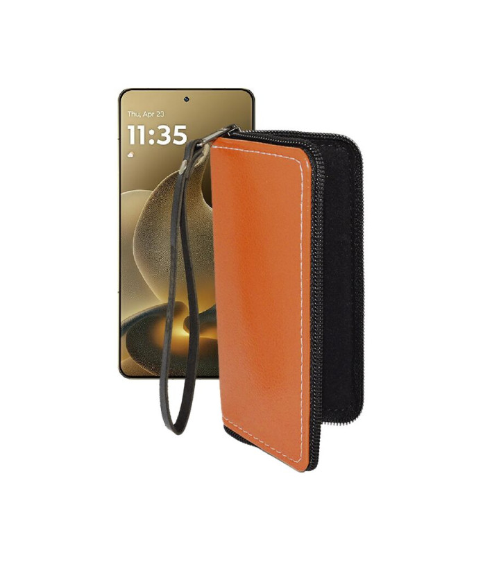 Чохол-гаманець з екошкіри для телефону Motorola Signature