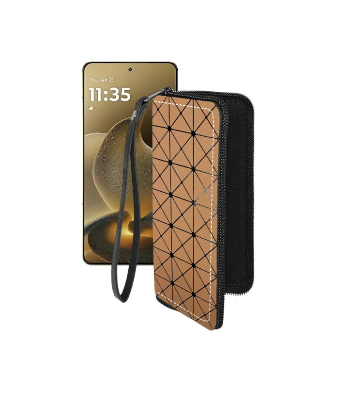 Чохол-гаманець з екошкіри для телефону Motorola Signature