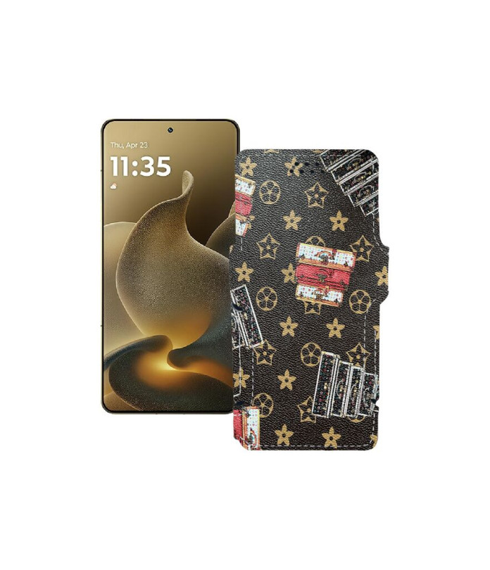 Чохол-книжка з екошкіри для телефону Motorola Signature