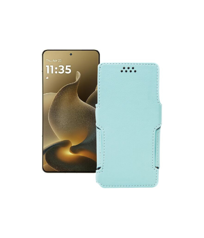 Чохол-книжка з екошкіри для телефону Motorola Signature