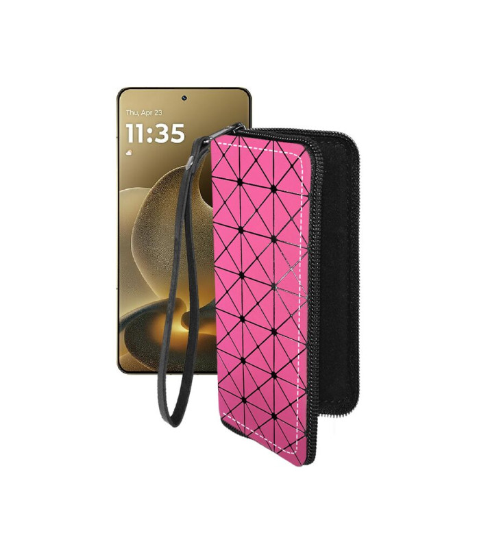 Чохол-гаманець з екошкіри для телефону Motorola Signature