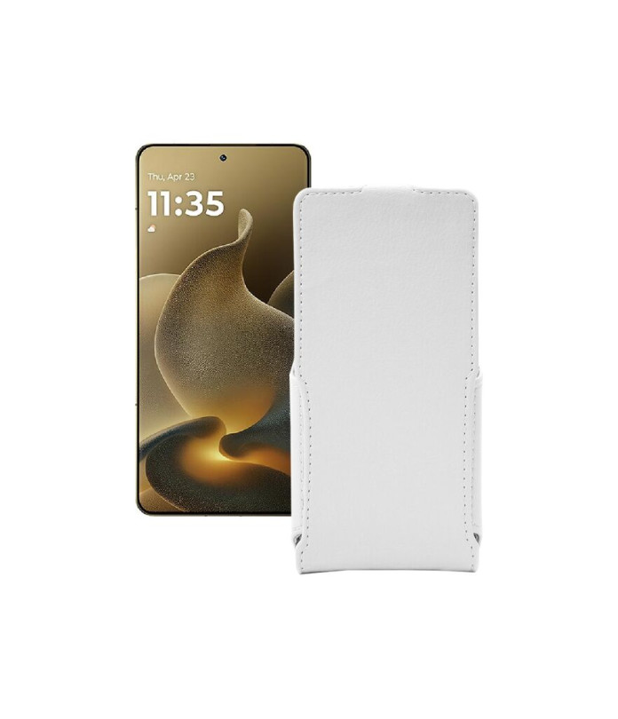 Чохол-флип з екошкіри для телефону Motorola Signature