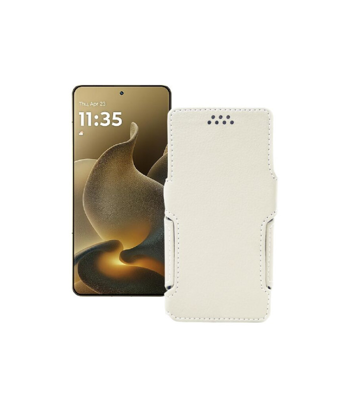 Чохол-книжка з екошкіри для телефону Motorola Signature