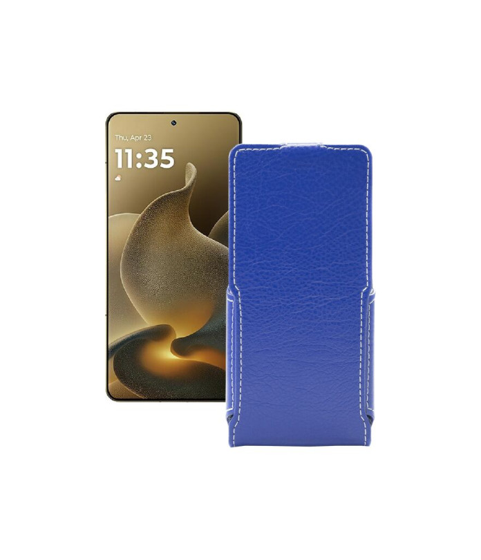 Чохол-флип з екошкіри для телефону Motorola Signature