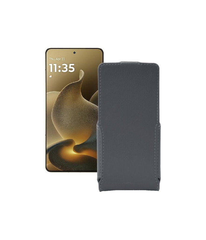 Чохол-флип з екошкіри для телефону Motorola Signature