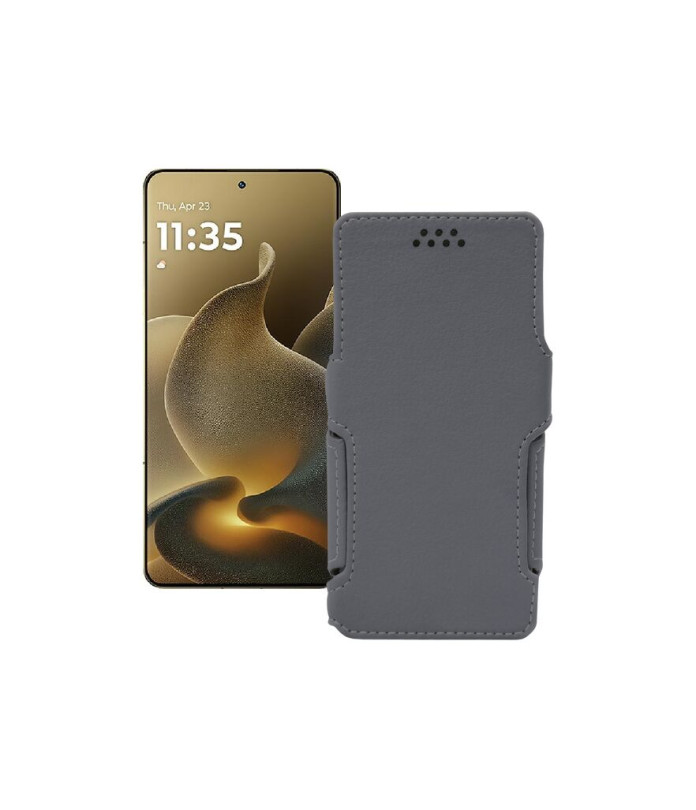 Чохол-книжка з екошкіри для телефону Motorola Signature