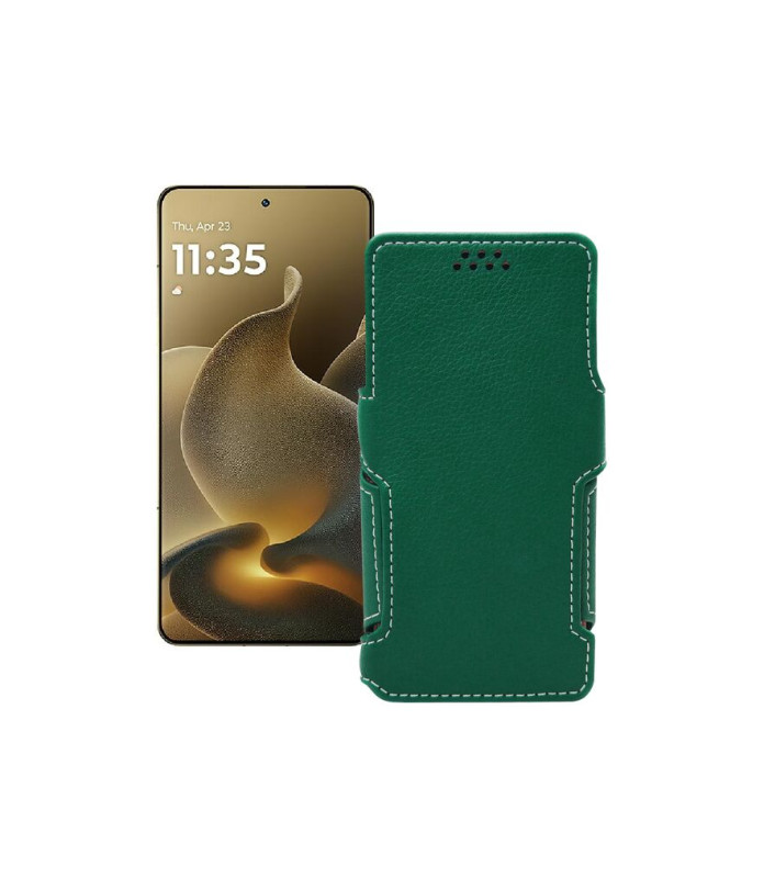 Чохол-книжка з екошкіри для телефону Motorola Signature