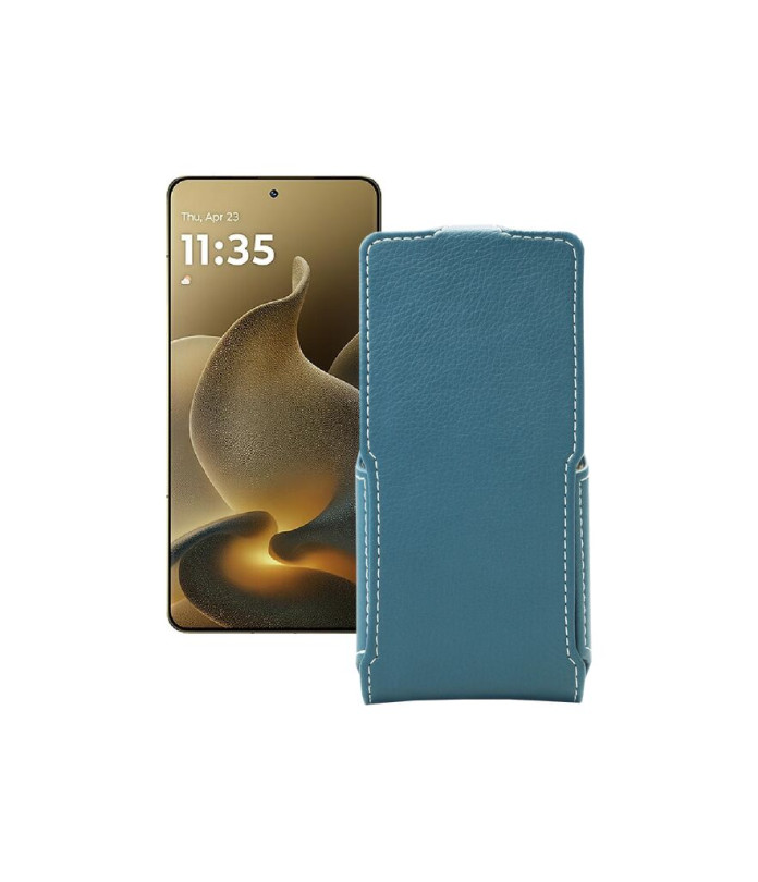 Чохол-флип з екошкіри для телефону Motorola Signature