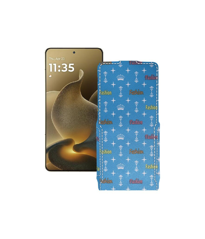 Чохол-флип з екошкіри для телефону Motorola Signature