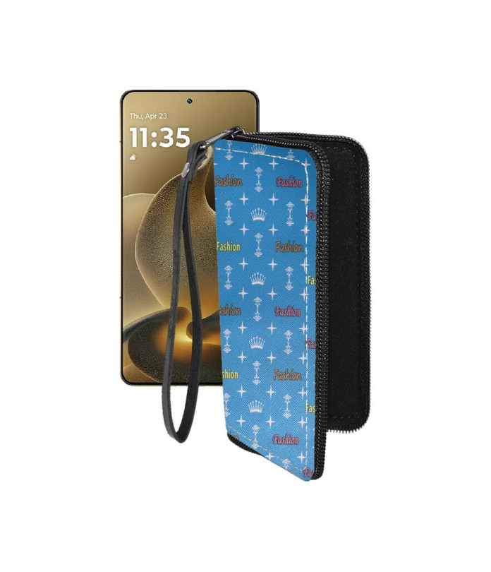 Чохол-гаманець з екошкіри для телефону Motorola Signature