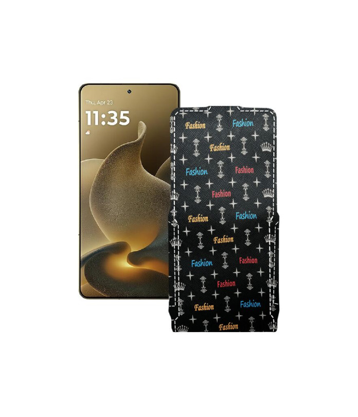 Чохол-флип з екошкіри для телефону Motorola Signature