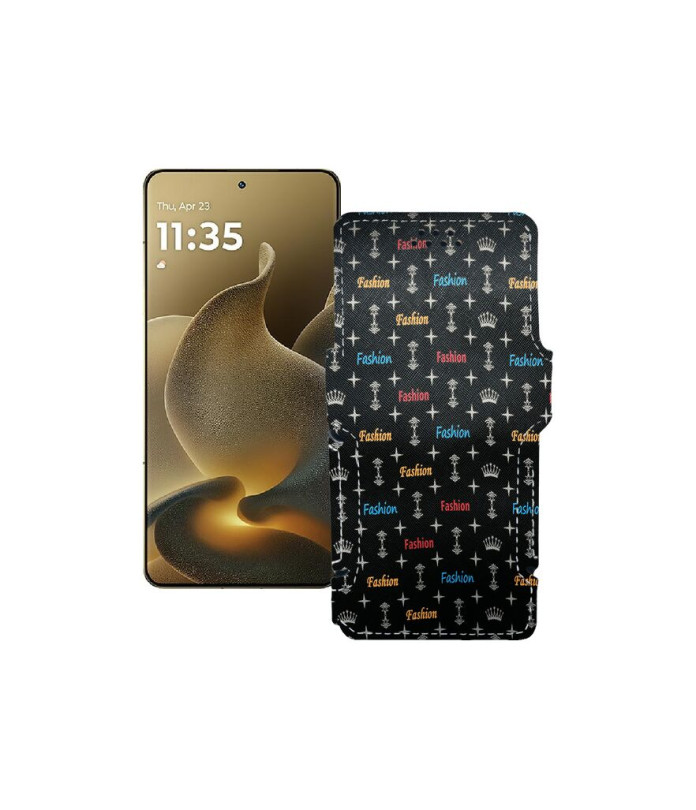 Чохол-книжка з екошкіри для телефону Motorola Signature