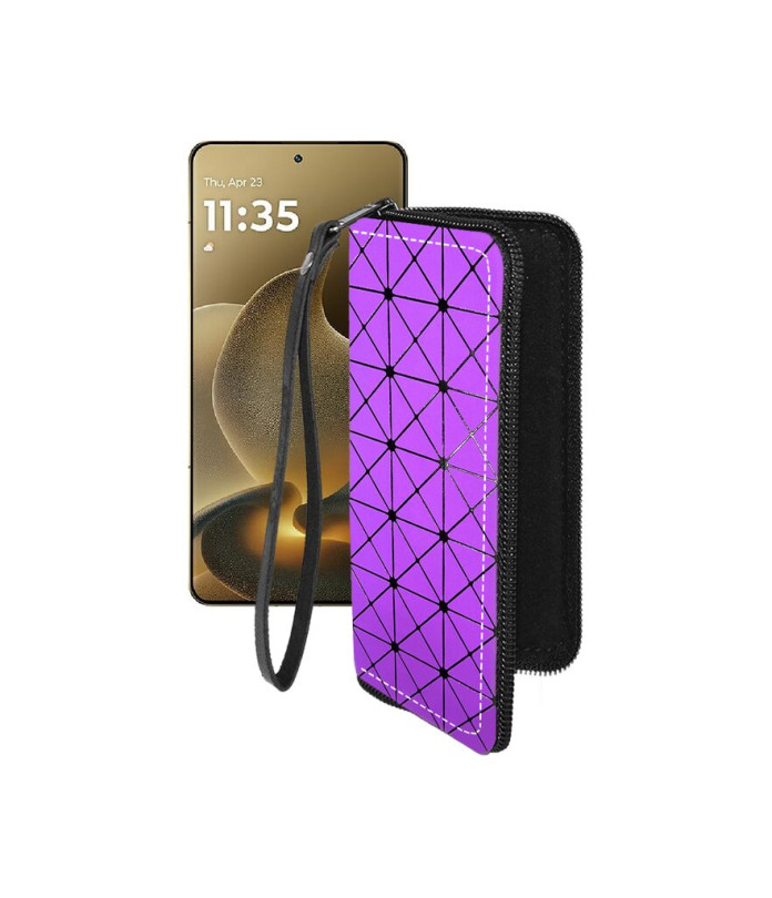 Чохол-гаманець з екошкіри для телефону Motorola Signature