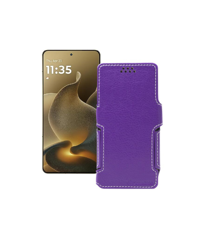 Чохол-книжка з екошкіри для телефону Motorola Signature