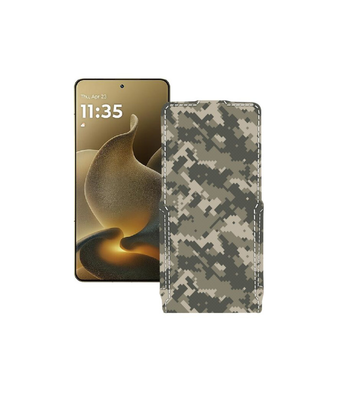 Чохол-флип з екошкіри для телефону Motorola Signature