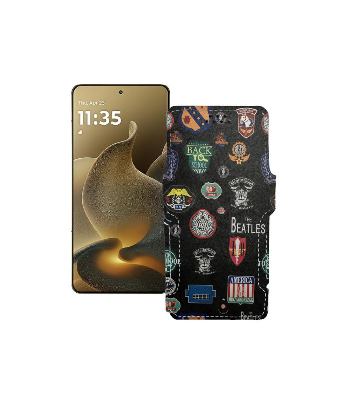 Чохол-книжка з екошкіри для телефону Motorola Signature