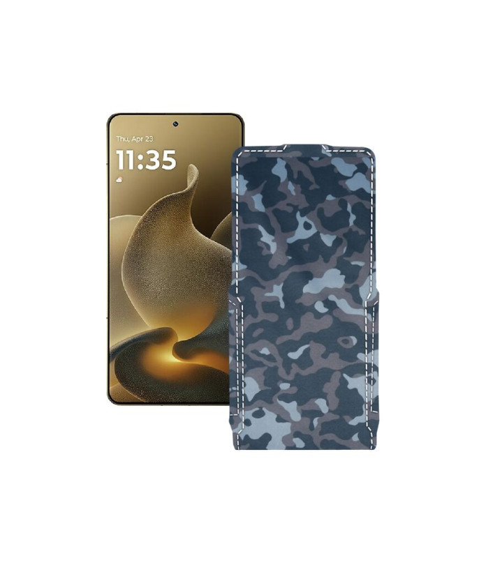 Чохол-флип з екошкіри для телефону Motorola Signature