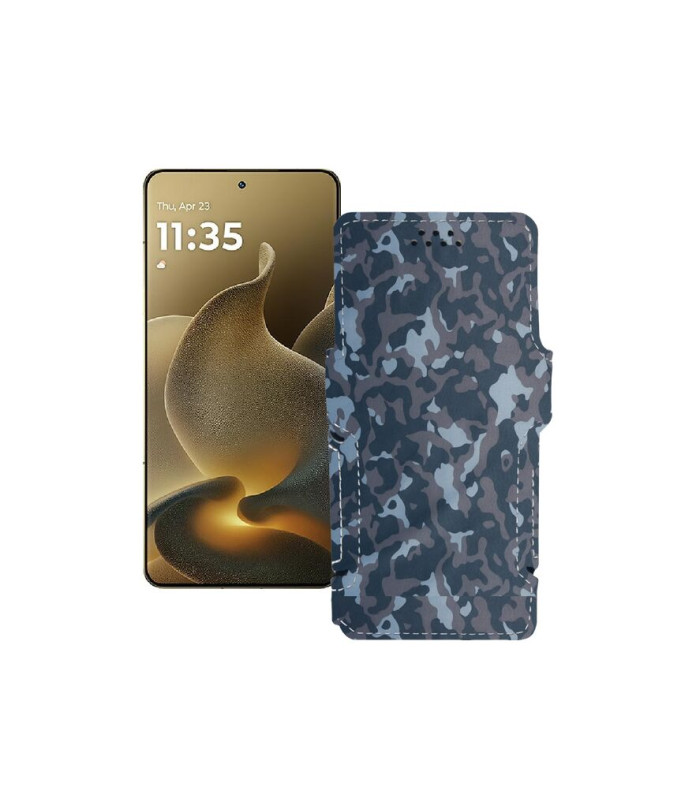 Чохол-книжка з екошкіри для телефону Motorola Signature