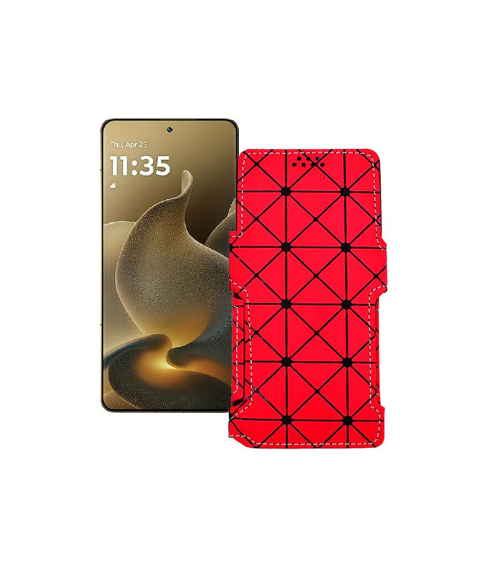 Чохол-книжка з екошкіри для телефону Motorola Signature