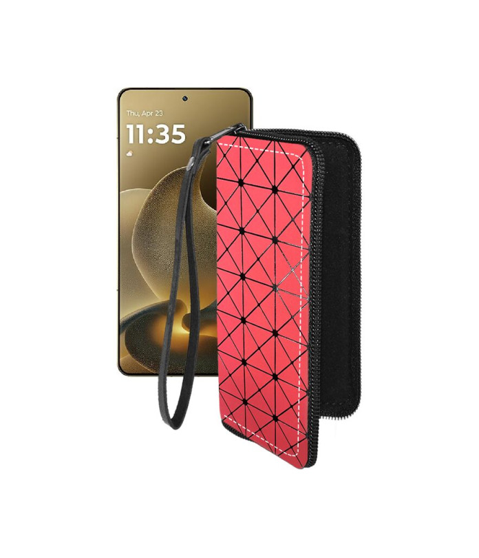 Чохол-гаманець з екошкіри для телефону Motorola Signature