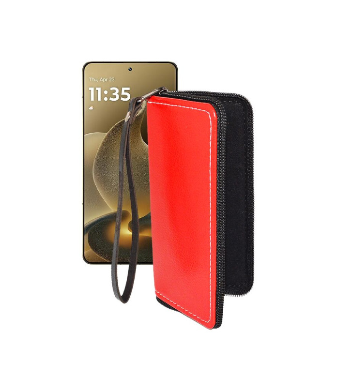 Чохол-гаманець з екошкіри для телефону Motorola Signature