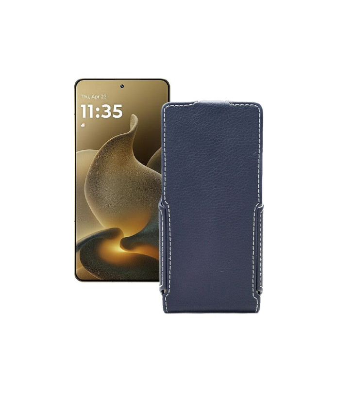 Чохол-флип з екошкіри для телефону Motorola Signature