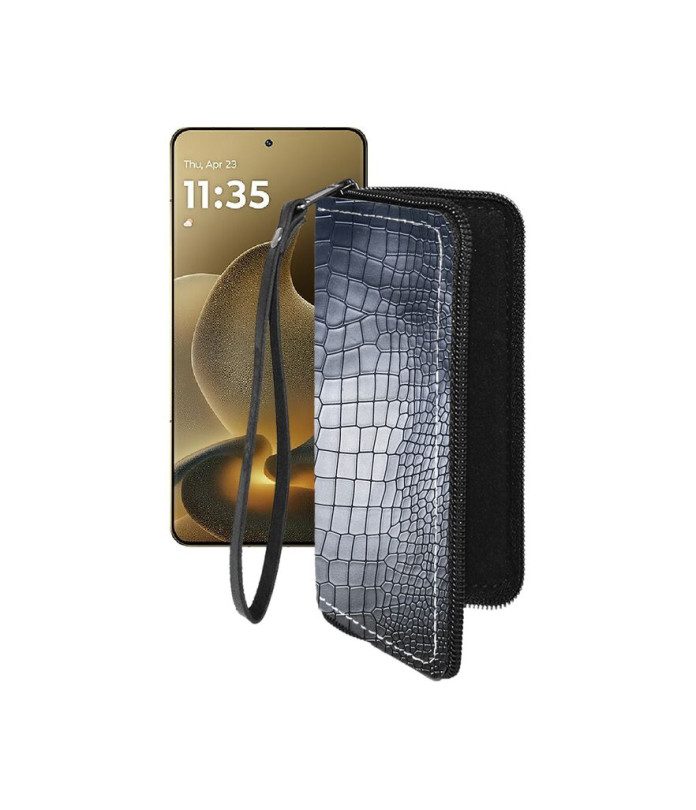 Чохол-гаманець з екошкіри для телефону Motorola Signature