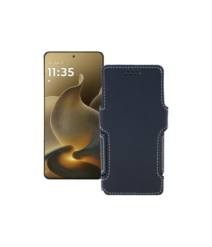 Чохол-книжка з екошкіри для телефону Motorola Signature