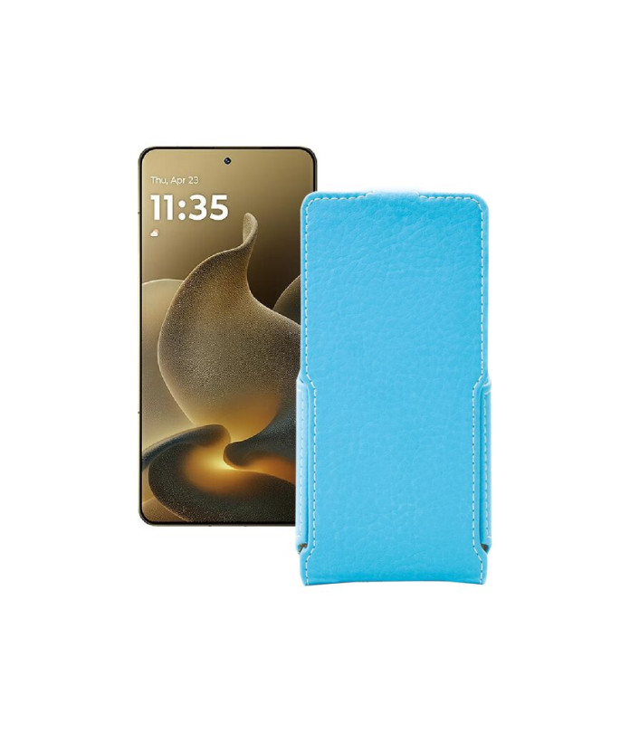 Чохол-флип з екошкіри для телефону Motorola Signature