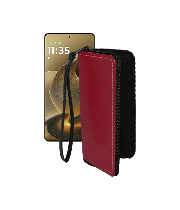 Чохол-гаманець з екошкіри для телефону Motorola Signature