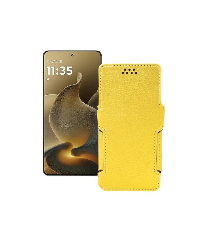 Чохол-книжка з екошкіри для телефону Motorola Signature