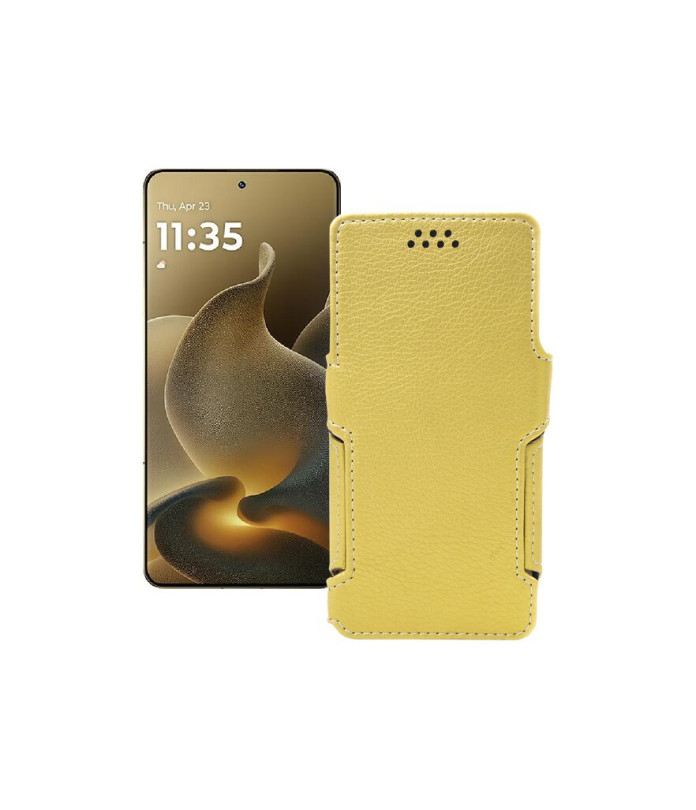 Чохол-книжка з екошкіри для телефону Motorola Signature